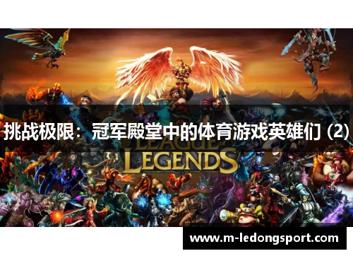 挑战极限：冠军殿堂中的体育游戏英雄们 (2)